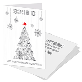 Snowed Trees Corporate Holiday Card
