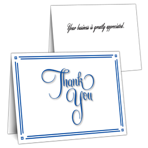 Discounted Bulk Business Thank You Cards