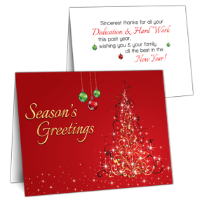 Employee Holiday cards