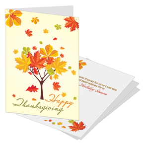 Employee Thanksgiving card