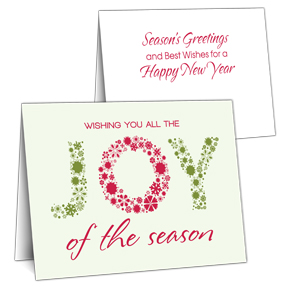 Joy Business Holiday Card