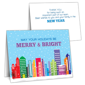 Employee Holiday Card - Employee Christmas Card