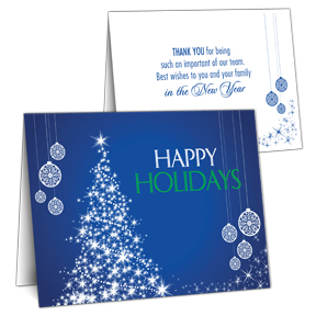 Employee Holiday Card - Employee Christmas Card