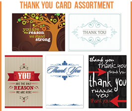 Assortment Business Thank You Cards