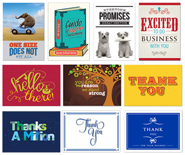 Assortment Business Greeting Cards